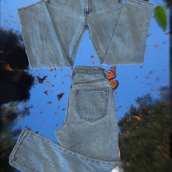 Megan blue mom Jeans - Picture 1 of 2